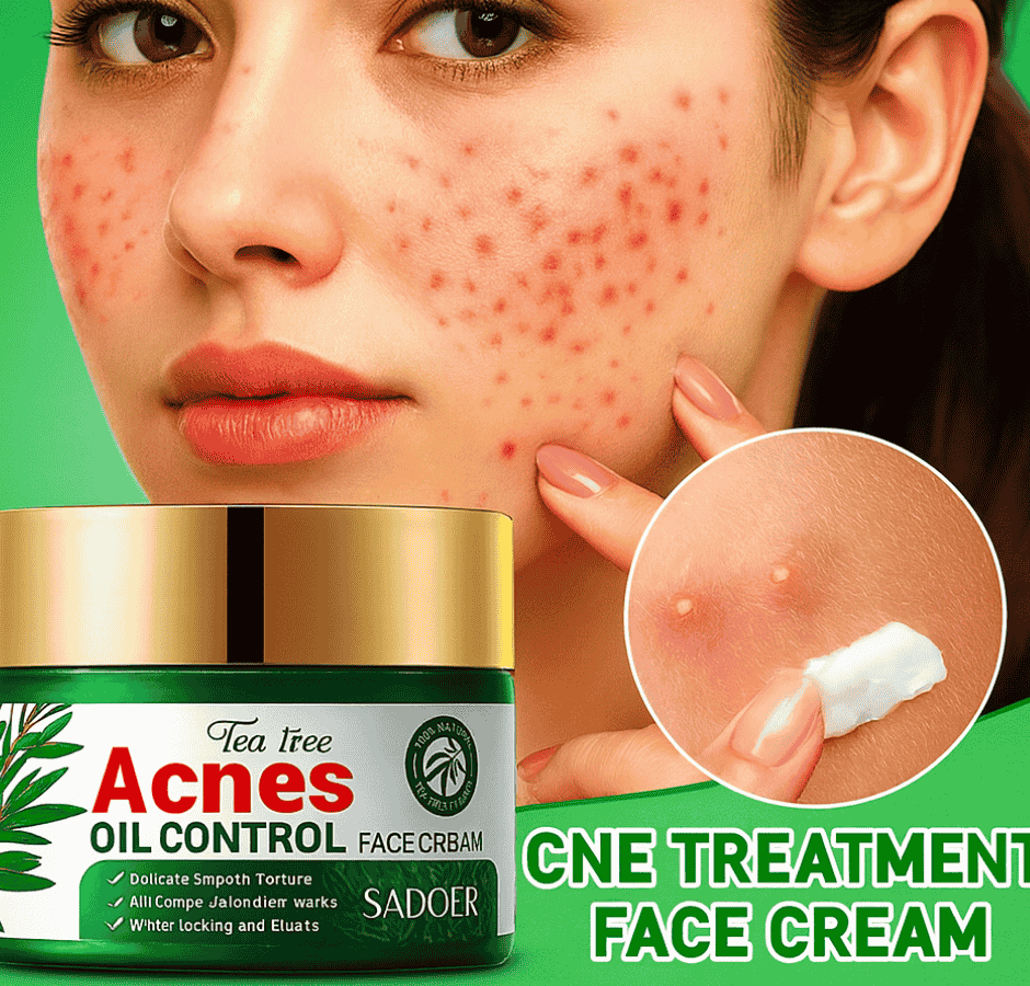 ea Tree Acnes Oil Control Face Cream  Hydrate • Repair • Control Oil • Clear Acne