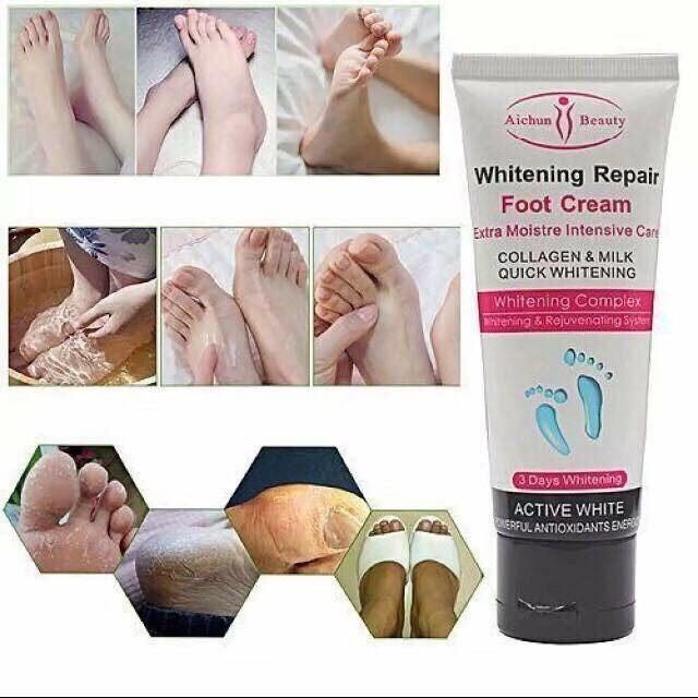 Aichun Beauty Whitening Repair Foot Crea মাত্র ৩ দিনে কোমল, উজ্জ্বল ও দাগমুক্ত হাত-পা!